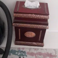 جادستمال و سطل زباله چوبی