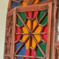 درب وپنجرهای قاجاری