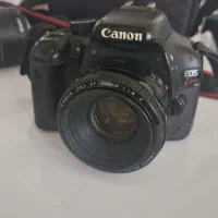 دوربین Canon EOS Kiss X4 (550D) + لنز 50mm + کیف