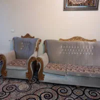 فروش مبل هفت نفره|مبلمان خانگی و میز عسلی|فولادشهر, B5|دیوار