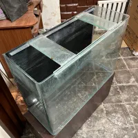 دو عدد شیشه آکواریم خم  شرکتی