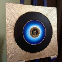 تابلو نقاشی مدرن برجسته