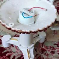 لوستر‌سففی‌سه‌چراغه|لوستر و چراغ آویز|تبریز, |دیوار