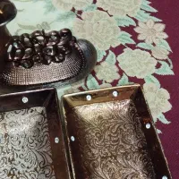 دو عدد دیس با جای گلدان|ظروف سرو و پذیرایی|قرچک, شهرک طلائیه|دیوار