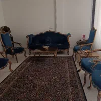 فوری مبل استیل ۹ نفره به همراه میز وسط و۲ عدد عسلی|مبلمان خانگی و میز عسلی|تهران, شمس‌آباد|دیوار