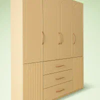 کمد لباس دکورآرای DAKL32|جاکفشی، کمد، دراور|تهران, میدان میوه و تره‌بار مرکزی|دیوار