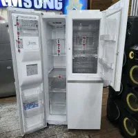 یخچال فریزر ساید بنتلی الجی ۳۳ فوت سفید چرمی|یخچال و فریزر|تهران, امام حسین|دیوار