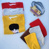 بلوز شلوار پسرانه مو فرفری|کفش و لباس بچه|بروجرد, |دیوار