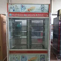 یخچال ایستاده ویترینی چهار درب دوطرفه انباری دار|فروشگاه و مغازه|زنجان, |دیوار