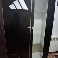 فروش فوری کمد لباس دوپارت + ویترین هالوژن دار