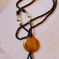 گردناویزبند ۸۰ ساله خیلی قدیمی با۲۶عدد جفت مار