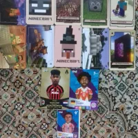 فروش 10عدد کارت ماینکرافت و2عدد کیمدی