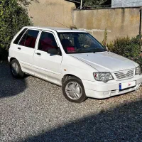 پراید۱۱۱مدل ۹۰ هیدرولیک کم کار سالم رنگ سفیدصدفی