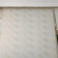 پرده زبرا گل برجسته