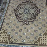فرش یک در یک ونیم|فرش|مراغه, |دیوار