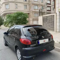 سواری پژو 206 تیپ 5 مدل 1398 دریچه سیمی