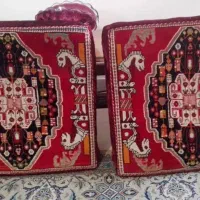 پشتی کله اسبی دست بافت