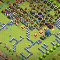 اکانت کلش تاوون ۱۲ مکس مکس|کنسول، بازی ویدئویی و آنلاین|زابل, |دیوار