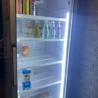 یخچال درب شیشه ای