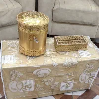 جایی دستمال کاغذی سطل اشغال شیک و نگین کاری