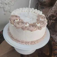 کیک خامه ای خونگی