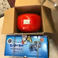 پمپ جتی موتوژن ۱اسب منبع فشار پنج راهی برنجی