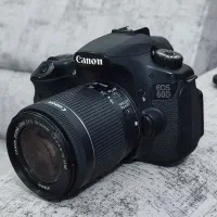 کنون 60D با لنز ۵۵ سایلنت