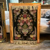 تابلو فرش نفیس پشم و ابریشم