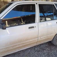 پراید ۱۱۱ سفید مدل ۹۲ بیرنگ