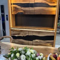 اجرا کابینت روستیک اولین بار در ایران