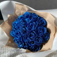 دسته گل روبانی