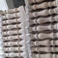 نرده صرایی سنگ طبیعی تراورتن