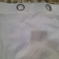 پرده حریر سفید|پرده، رانر، رومیزی|گوراب زرمیخ, |دیوار