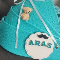 گهواره باکس گلشمع همراه با اسم بچه و مجسمه نوزاد|اسباب و اثاث بچه|کرمانشاه, |دیوار