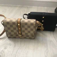 دوعدد کیف کاملا نو لوییس و‌چرم مشکی