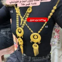 النگونقره فیوژن گردنبند بحرینی نقره|بدلیجات|تهران, جابری|دیوار