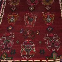 قالی دستباف لری تازه بریده شده از دارر