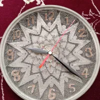 ساعت مسی قلم کاری