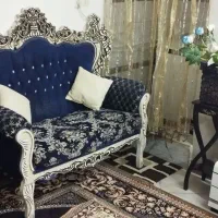 مبلمان سلطنتی۷نفره همراه سه عددمیزعسلی سالم وتمیز|مبلمان خانگی و میز عسلی|شهریار, شهرک بهاران (ویره)|دیوار