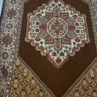 فرش ستاره کویر یزد شاهسون ۶ متری بسیار سالم