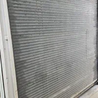 درب کرکره ای اهنی سالم