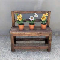 نیم کت چوبی