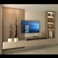طراحی و ساخت انواع TV Wall|میز تلویزیون|تهران, نیلوفر|دیوار