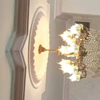 فروش لوستر۱۲شعبهو ۶ شاخه برنجی