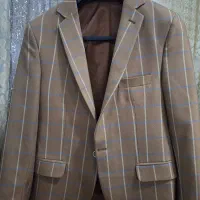 کت تک مردانه سایز ۴۴ چهارخانه