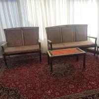 مبل ۷نفره فرفورژه به همراه میز و عسلی