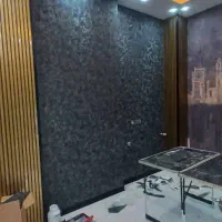 نصب‌و فروش انواع کاغذ دیواری و پوستر|خدمات پیشه و مهارت|اصفهان, کوی شهید کشوری|دیوار