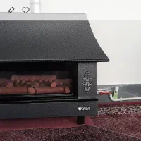 بخاری شومینه ای بزرگ وکوچک نیک کالا