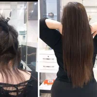 اکستنشن موی طبیعی شاخه ای ۵۰۰۰ (مرکز شهر)|خدمات آرایشگری و زیبایی|اصفهان, درب کوشک|دیوار