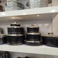 فروش ویژه قابلمه در همه مدل چدن گرانیتی . تفلون ..|ظروف پخت‌وپز|قم, نیروگاه|دیوار